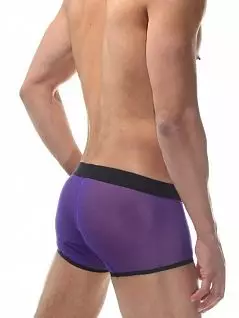 Эротические хипсы с окантованным гульфиком фиолетового цвета Don Moris RTDM111892